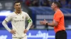Cristiano Ronaldo was saved from getting a red card